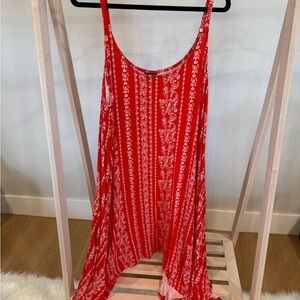 torrid Coral-Pink Printed Tank Top